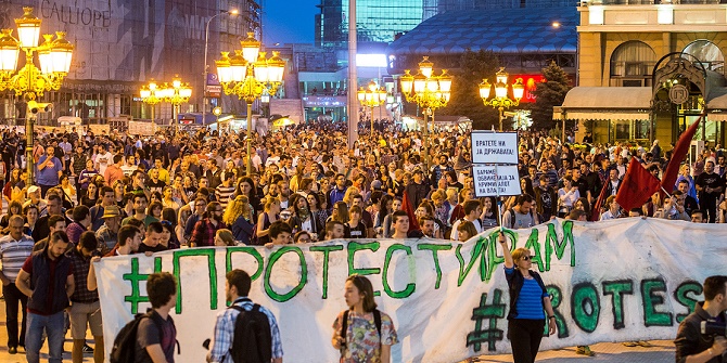 Macedonia-protest