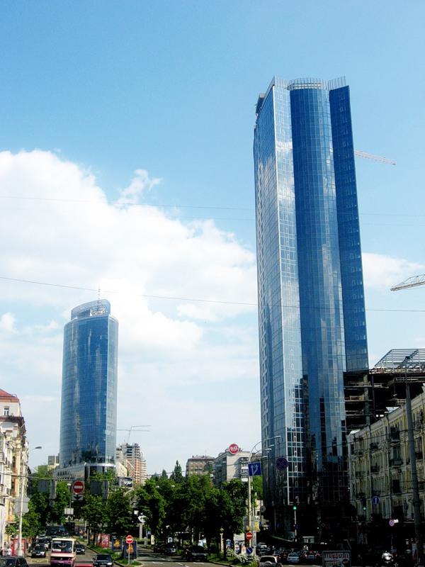 Kiev Skyscrapers. Source: Wikipedia.