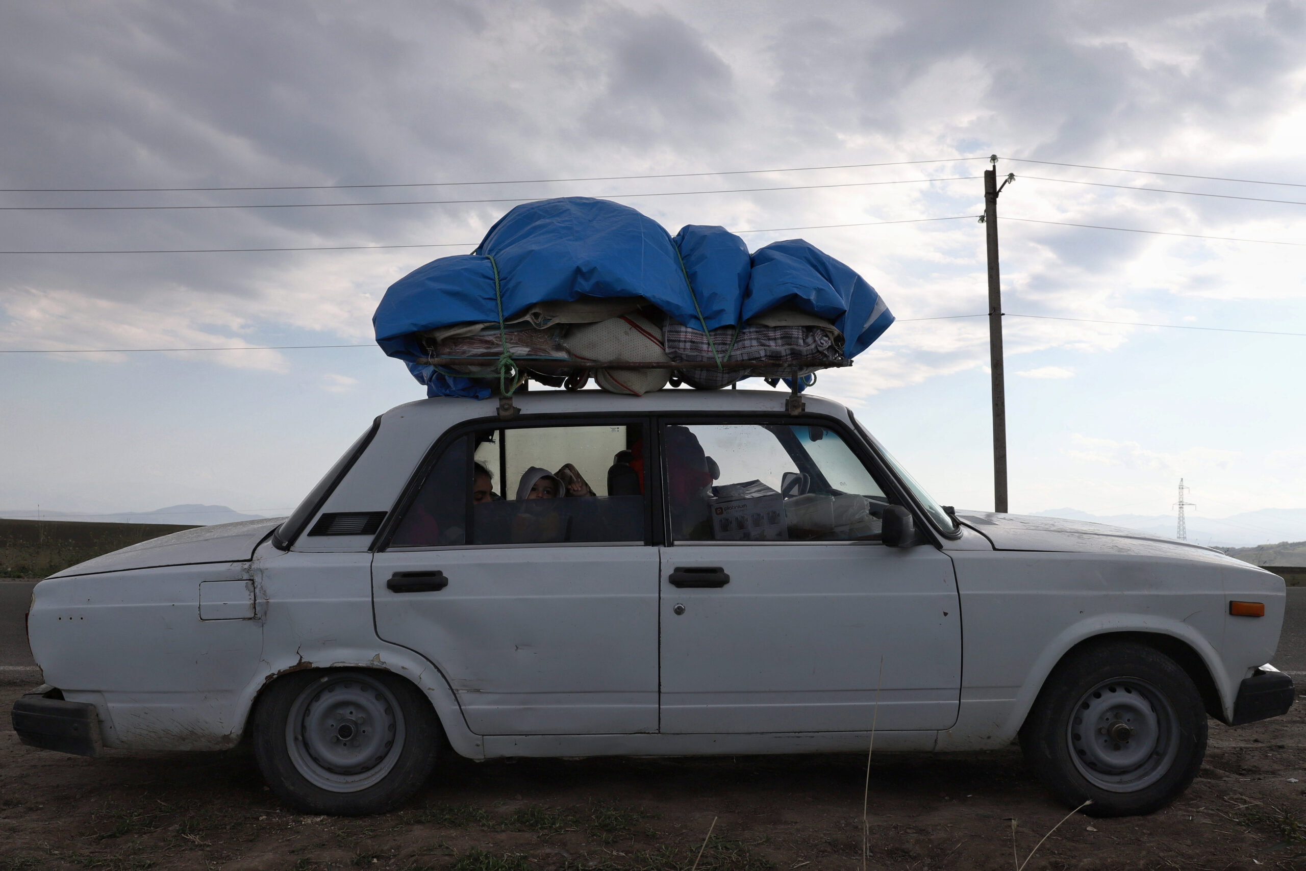 Family Returning to Artsakh Despite the Uncertainity That Awaits Them