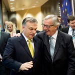 'European Maverick' : Viktor Orban and Jean-Claude Juncker. Photo credit: Madiner.hu