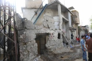 A Cizre house in ruins. Source: ozgurlukcusol.com
