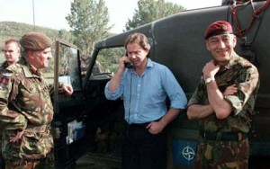 Blair in Kosovo